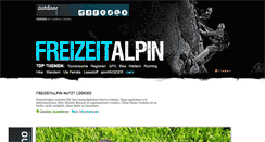 Desktop Screenshot of freizeitalpin.com